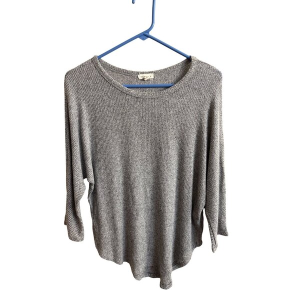 Silence + Noise Light Gray Knit Sweater Size Medium - Picture 1 of 5